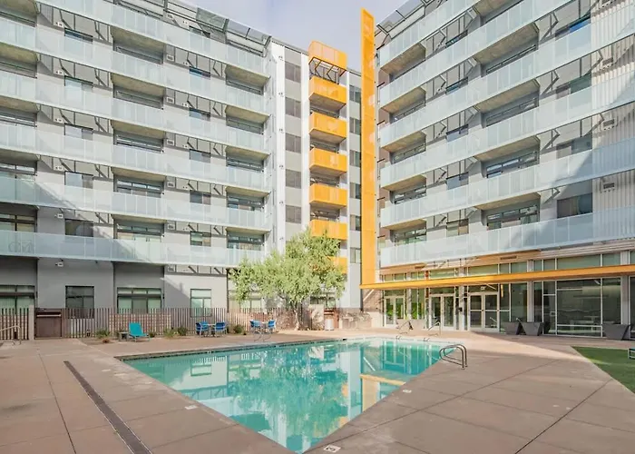 Apartamento Cozy 2bd - Dt - Gym, Pool, Parking - Sleep 8 Phoenix